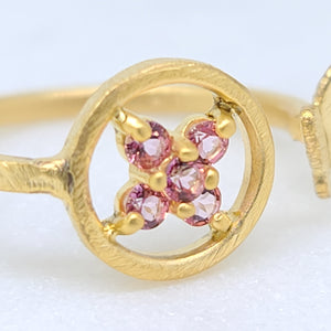 Buttefly Circle Ring