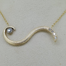 Load image into Gallery viewer, Golden Wave Necklace
