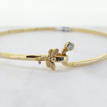 Load image into Gallery viewer, 14k Yellow Gold  Dragonfly
