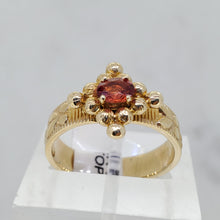 Load image into Gallery viewer, Sculptural Milgram Sapphire Ring
