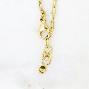 Handnade By The Yard Platinum & 18k Gold Necklace