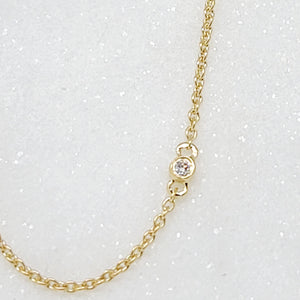 By The Yard Diamond Necklace